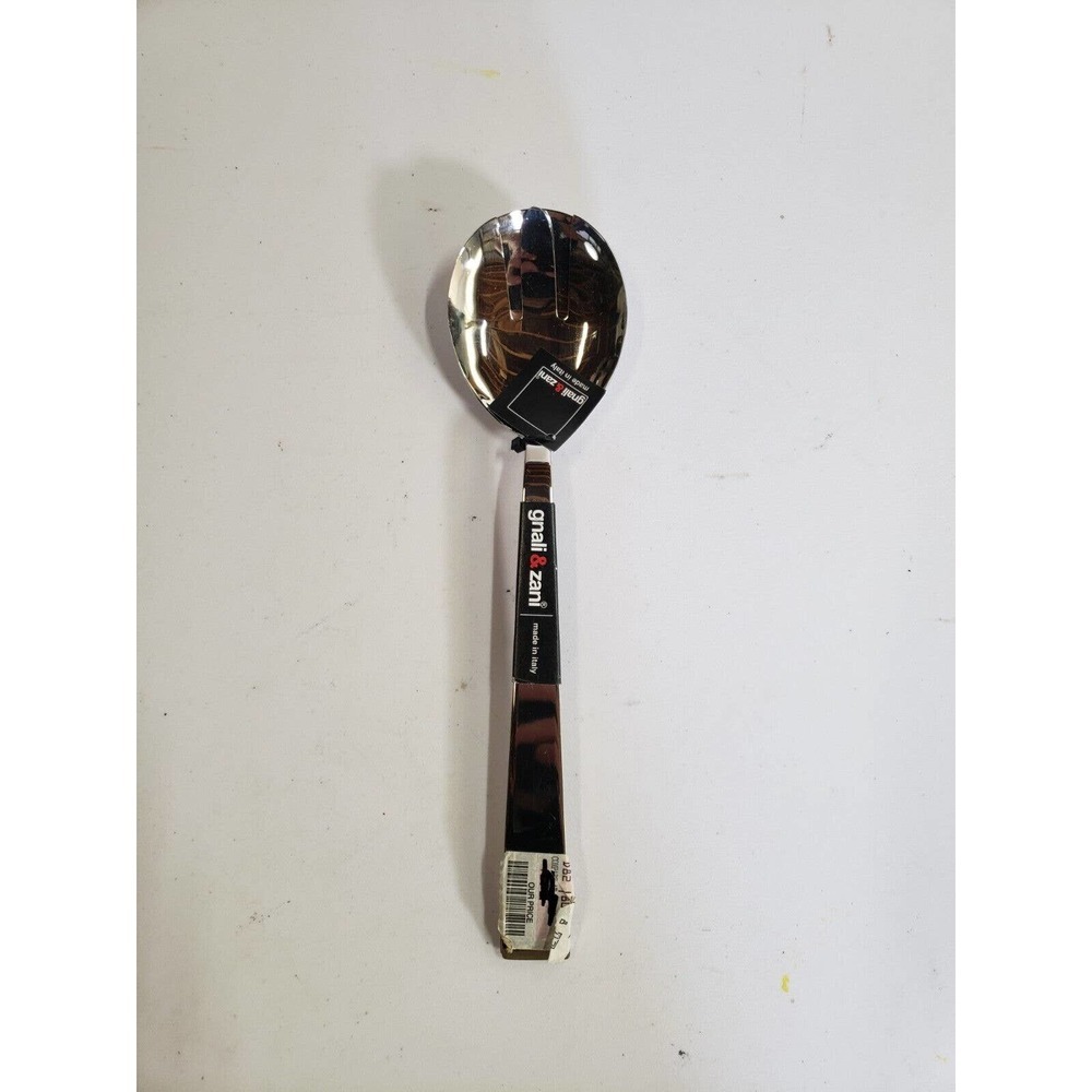 Lot of 2 Gnali & Zani Spoon Sliver Stainless Steel‎ Scoop Home Kitchen Tool NWT